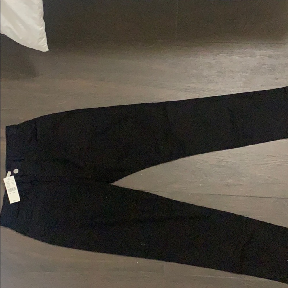 ONLY 1 LEFT! Brandy Melville Black Jane Pants! - Picture 5 of 5